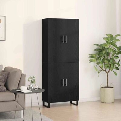 Vidaxl - Armarios 2 pcs - Roble Negro Vidaxl - Armarios 2 pcs - Roble Negro