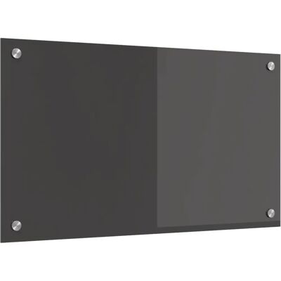 vidaXL - Küchenrückwand Dunkelgrau Glas 70x40x0.6 cm vidaXL - Küchenrückwand Dunkelgrau Glas 70x40x0.6 cm