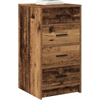 vidaXL Altholz Massiefhout Altholz Mittel Buffet - Buffet vidaXL Altholz Massiefhout Altholz Mittel Buffet - Buffet