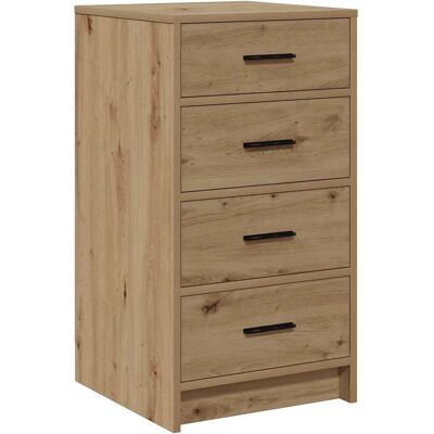 Vidaxl - Roble Artesanal 40x41x75 cm - Buffet - Moderner Holzschrank Vidaxl - Roble Artesanal 40x41x75 cm - Buffet - Moderner Holzschrank