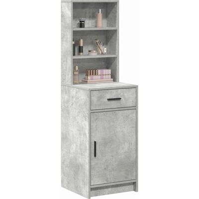 vidaXL Grijze Beton MDF Dressoir - Kast vidaXL Grijze Beton MDF Dressoir - Kast