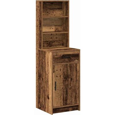 vidaXL Vintagehouten Dressoir 40x41x135 cm Gerecycled Hout vidaXL Vintagehouten Dressoir 40x41x135 cm Gerecycled Hout