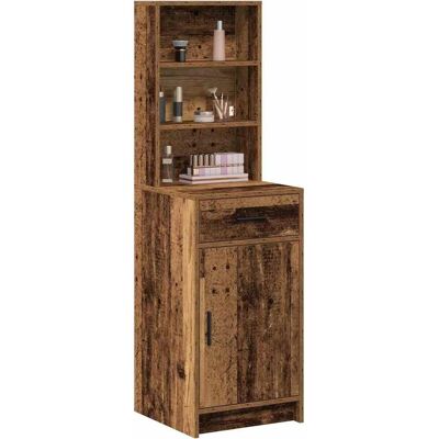vidaXL Vintagehouten Dressoir 40x41x135 cm Gerecycled Hout vidaXL Vintagehouten Dressoir 40x41x135 cm Gerecycled Hout