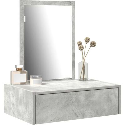 vidaXL Betonschminktisch Grau - 60 x 40 x 70 cm vidaXL Betonschminktisch Grau - 60 x 40 x 70 cm