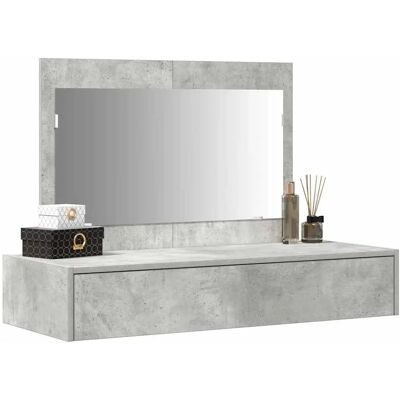 vidaXL Beton grau MDF 100 x 40 x 70 cm Waschtisch - Vanity Unit vidaXL Beton grau MDF 100 x 40 x 70 cm Waschtisch - Vanity Unit