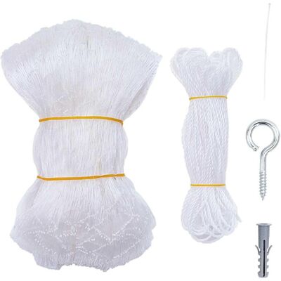 vidaXL Katzennetz 4x3 m Transparent Nylon vidaXL Katzennetz 4x3 m Transparent Nylon