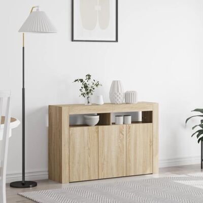 vidaXL Sideboard 116x30x75cm Holzwerkstoff Braun - Sideboard vidaXL Sideboard 116x30x75cm Holzwerkstoff Braun - Sideboard