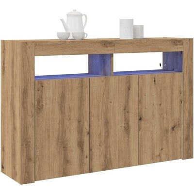 vidaXL - Oak Artisan - Bois bois d’ingénierie - Sideboard - Publicité vidaXL - Oak Artisan - Bois bois d’ingénierie - Sideboard - Publicité