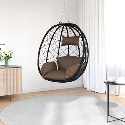 vidaXL Hängesessel Ei – Modern oval, wetterfest, geräumig vidaXL Hängesessel Ei – Modern oval, wetterfest, geräumig