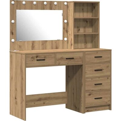 vidaXL Set aus 2 Artisan Eiche Holz 40 cm x 40,7 cm x 135 cm Stauraum Brown - Stauraum vidaXL Set aus 2 Artisan Eiche Holz 40 cm x 40,7 cm x 135 cm Stauraum Brown - Stauraum