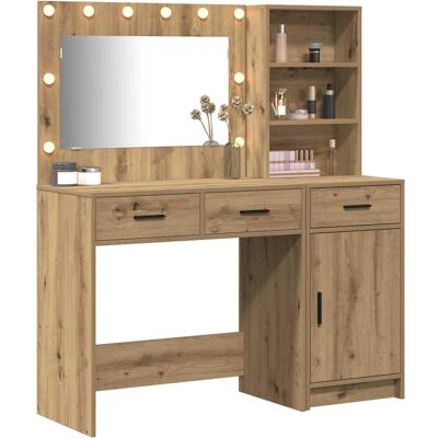 vidaXL Set aus 2 Eiche Massivholz Eiche Kompakt Spiegel Brown - Spiegel vidaXL Set aus 2 Eiche Massivholz Eiche Kompakt Spiegel Brown - Spiegel