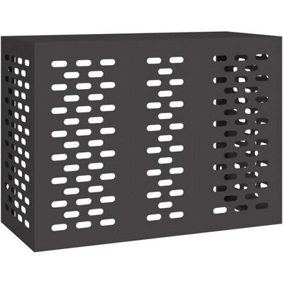 vidaXL - Schwarz Stahl 110 x 50 x 80 cm - Black vidaXL - Schwarz Stahl 110 x 50 x 80 cm - Black
