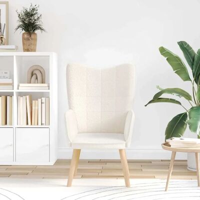 Vidaxl - Relaxfauteuil van Stof - Modern, Vlekbestendig, Houten Frame Vidaxl - Relaxfauteuil van Stof - Modern, Vlekbestendig, Houten Frame