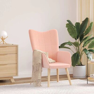 Vidaxl Roze Ergonomische Moderne Fauteuil - Fauteuil Vidaxl Roze Ergonomische Moderne Fauteuil - Fauteuil