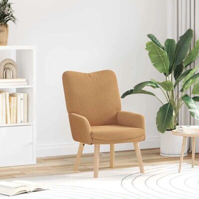vidaXL - Beige Bouclé - Soft Fabric - Armchair - Publicité vidaXL - Beige Bouclé - Soft Fabric - Armchair - Publicité