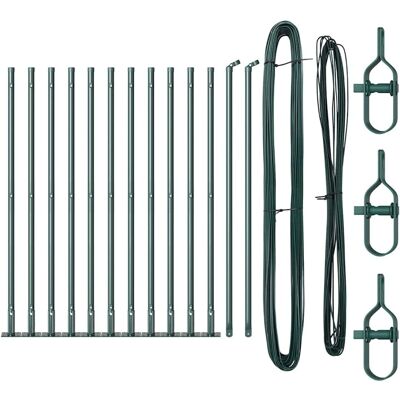 Gandel Ø32mm 110cm Verzinkter Stahlzaunpfosten - Zaunpfosten Gandel Ø32mm 110cm Verzinkter Stahlzaunpfosten - Zaunpfosten