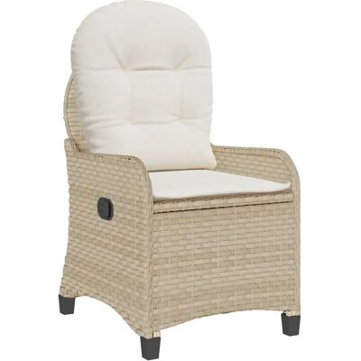 Vidaxl Beiges Poliratán Relaxsessel - Relaxsessel Vidaxl Beiges Poliratán Relaxsessel - Relaxsessel