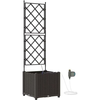 VidaXL Garden Planter with Drip System - Flowerpot VidaXL Garden Planter with Drip System - Flowerpot