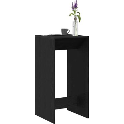 vidaXL Schwarze Eiche Bartisch - Für Innen vidaXL Schwarze Eiche Bartisch - Für Innen