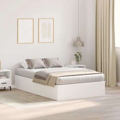 Vidaxl - Weißes Stauraumbett 120x200 cm - Bett mit Schubladen Vidaxl - Weißes Stauraumbett 120x200 cm - Bett mit Schubladen
