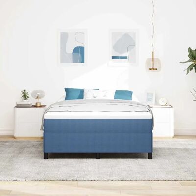 Vidaxl Blaue Plattform Bettgestell - Schlafzimmermöbel Vidaxl Blaue Plattform Bettgestell - Schlafzimmermöbel