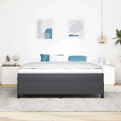 vidaXL Dunkelgraues 180x200 Bettgestell - Bett vidaXL Dunkelgraues 180x200 Bettgestell - Bett