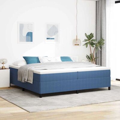 Vidaxl Blaues Plattformbett - Bettgestell Vidaxl Blaues Plattformbett - Bettgestell