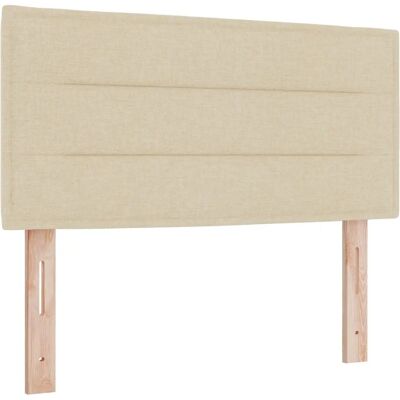 vidaXL Päätykansi Krem Suorakaiteen 90 cm - Päätykansi vidaXL Päätykansi Krem Suorakaiteen 90 cm - Päätykansi
