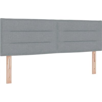 vidaXL Hoofdbord Lines Design Light Grey - Hoofdbord vidaXL Hoofdbord Lines Design Light Grey - Hoofdbord