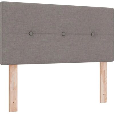 vidaXL Hoofdbord met Knopenstiksels Taupe 90 cm Stof - Hoofdbord vidaXL Hoofdbord met Knopenstiksels Taupe 90 cm Stof - Hoofdbord