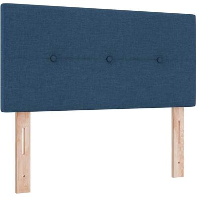 vidaXL Cabecero tapizado con botones azul - 90 cm Cabecero vidaXL Cabecero tapizado con botones azul - 90 cm Cabecero