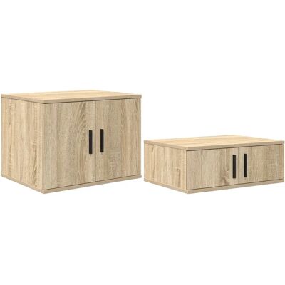 vidaXL Sonoma Oak Storage Wardrobe 108x41x40 cm vidaXL Sonoma Oak Storage Wardrobe 108x41x40 cm