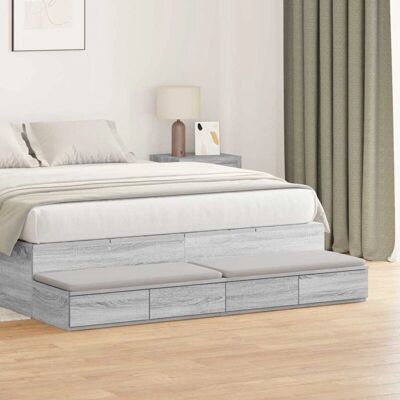 Vidaxl Sonoma 140x36,5x16,5 cm Table de Nuit - Table de Nuit Vidaxl Sonoma 140x36,5x16,5 cm Table de Nuit - Table de Nuit