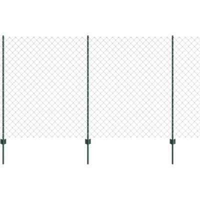 vidaXL Gartenzäun 1.4x10 m Grün - Zaun vidaXL Gartenzäun 1.4x10 m Grün - Zaun