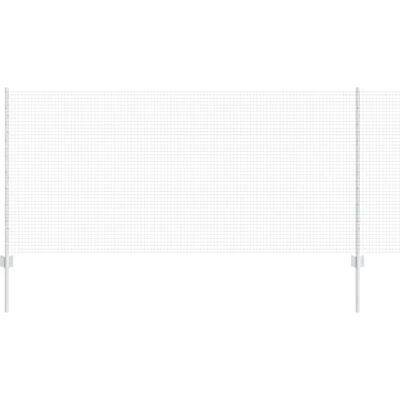 vidaXL Gartenzaun Set 2 Stück Verzinkter Stahl 10 x 1 m Langlebig Silber - Gartenzaun vidaXL Gartenzaun Set 2 Stück Verzinkter Stahl 10 x 1 m Langlebig Silber - Gartenzaun