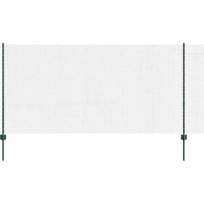 vidaXL Grüner Doppelstabmatte 1,2x10 m mit 5 U-Posten vidaXL Grüner Doppelstabmatte 1,2x10 m mit 5 U-Posten