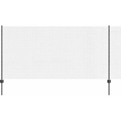 vidaXL 44 U-Posts in Grau 1,2x50 m Stahl Zaun vidaXL 44 U-Posts in Grau 1,2x50 m Stahl Zaun