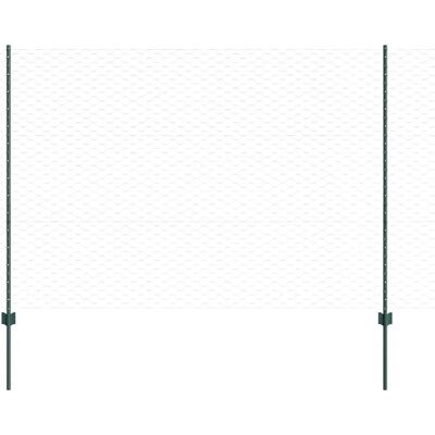 Vidaxl Gartenzäunung - Grünes Metallgitter - Robust & Vielseitig Vidaxl Gartenzäunung - Grünes Metallgitter - Robust & Vielseitig