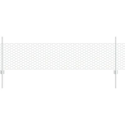 vidaXL U-Kanal Zaunpfosten 5 Stück - Silber - 10 m x 0,5 m vidaXL U-Kanal Zaunpfosten 5 Stück - Silber - 10 m x 0,5 m