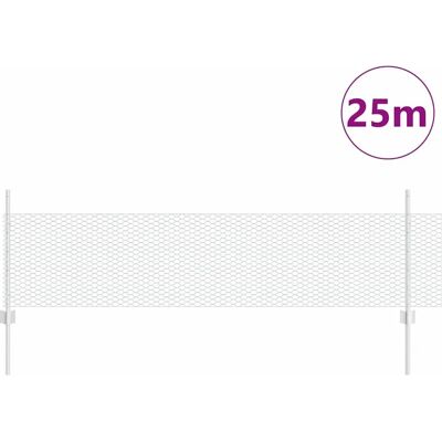 Vidaxl Gartenzaun Set Galvanisiertes Stahl 2 Stk 25x0.5 m Vidaxl Gartenzaun Set Galvanisiertes Stahl 2 Stk 25x0.5 m