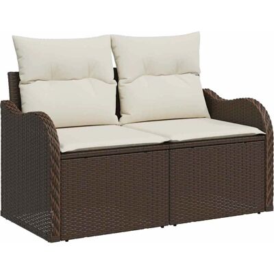 Vidaxl Canapé de Jardin - Résistant aux intempéries, Protégé UV, Coussins amovibles - Publicité Vidaxl Canapé de Jardin - Résistant aux intempéries, Protégé UV, Coussins amovibles - Publicité