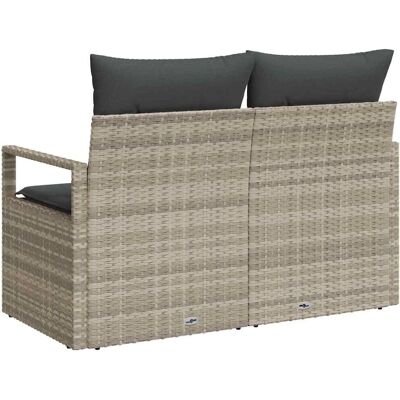 Vidaxl Garten 2-Sitzer Sofa - Wetterfestes Außenmöbel Vidaxl Garten 2-Sitzer Sofa - Wetterfestes Außenmöbel