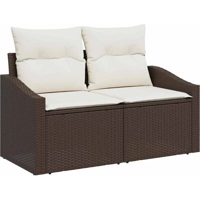 Vidaxl Gartensofa mit Stauraum - 2-Sitzer für draußen Vidaxl Gartensofa mit Stauraum - 2-Sitzer für draußen