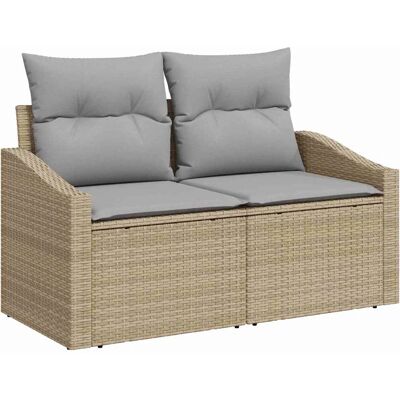 vidaXL Gartensofa - Wetterfest, Geräumig, Modern - Gartensofa vidaXL Gartensofa - Wetterfest, Geräumig, Modern - Gartensofa