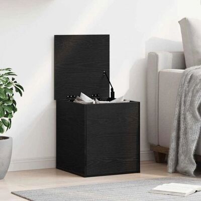 VidaXL Opbevaringskiste - Sort eg - 40x42x46 cm - Opbevaringsmøbel VidaXL Opbevaringskiste - Sort eg - 40x42x46 cm - Opbevaringsmøbel