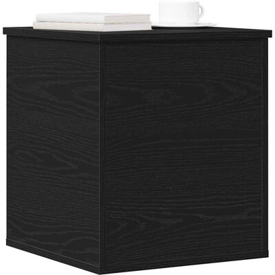 VidaXL Opbevaringskiste - Sort eg - 40x42x46 cm - Opbevaringsmøbel VidaXL Opbevaringskiste - Sort eg - 40x42x46 cm - Opbevaringsmøbel