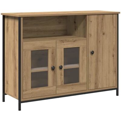 Vidaxl - Lateral Sideboard - Rot - Eiche - Sideboard Vidaxl - Lateral Sideboard - Rot - Eiche - Sideboard