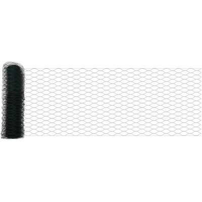 VIDAXL Gartenzäun Hexagon Grün 0.6x10 m Stahl VIDAXL Gartenzäun Hexagon Grün 0.6x10 m Stahl