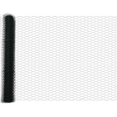 VIDAXL Gartenzaun Hexagonal Grün 10m Stahl VIDAXL Gartenzaun Hexagonal Grün 10m Stahl