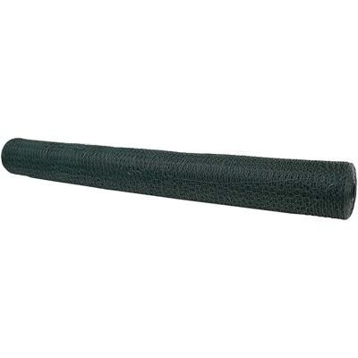 Vidaxl - Sechseckiger grüner Gartenzaun 1x100m Stahl Vidaxl - Sechseckiger grüner Gartenzaun 1x100m Stahl